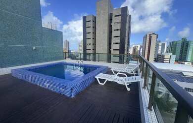 Imagem: O apartamento possui 1 Dormitório, 1 Banheiro, 1 Vaga na garagem