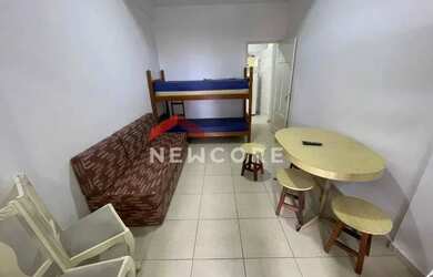 Imagem: O apartamento possui 1 Dormitório, 1 Banheiro, 40m² de Área