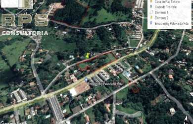 Imagem: O terreno possui 12470m² de Área e está localizado em Jardim