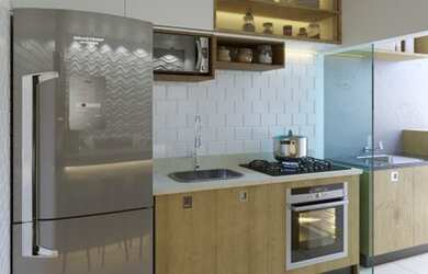 Imagem: O apartamento possui 2 Dormitórios, 1 Banheiro, 38m² de Área