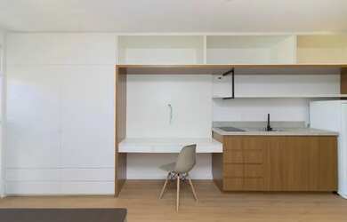 Imagem: O apartamento possui 1 Dormitório, 1 Banheiro, 24m² de Área