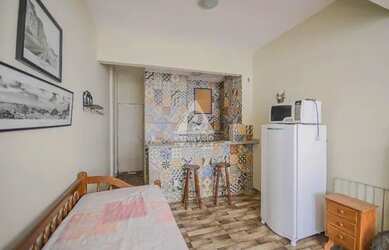 Imagem: A kitnet possui 1 Dormitório, 1 Banheiro, 25m² de Área e