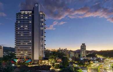 Imagem: O studio possui 1 Banheiro, 1 Vaga na garagem, 33m² de Área