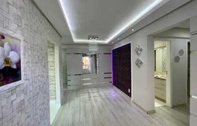 Imagem: O apartamento possui 3 Dormitórios, 1 Banheiro, 1 Vaga na garagem