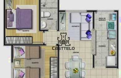 Imagem 13: Apartamento 45 m² - venda por R$ 149.000 ou aluguel por R$ 1.335/mês...