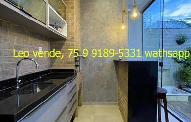 Imagem 5: Leo vende, bairro Sim, 3 4 suíte, piscina, goumert, energia solar, veja...