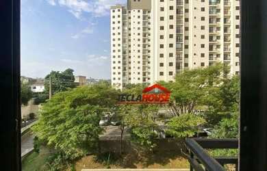 Imagem 2: Apartamento com 2 dormitórios para alugar, 47 m² por R$ 2.462,22/mês - Portal dos Gramados