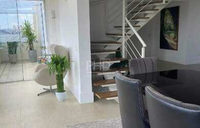 Imagem 12: Cobertura para aluguel, 3 quartos, 3 suítes, 4 vagas, Centro - Santo...