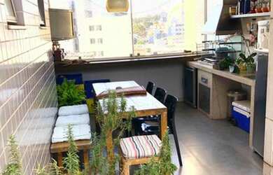 Imagem 8: Apto com 160m2, área gourmet com churrasqueira, alto padrão, 3 vagas livres