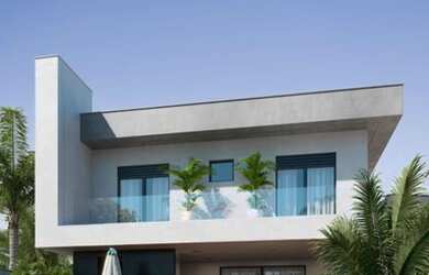 Imagem: A casa em condomínio possui 3 Dormitórios, 5 Banheiros, 4