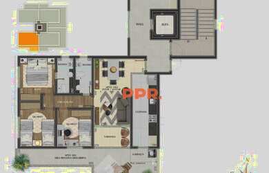 Imagem 1: Apartamento à venda, 101 m² por R$ 663.000,00 - Ana Lúcia - Sabará/MG