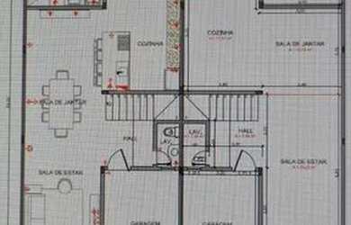 Imagem: A casa em condomínio possui 4 Dormitórios, 5 Banheiros, 4