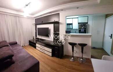 Imagem: O apartamento possui 3 Dormitórios, 2 Banheiros, 2 Vagas na