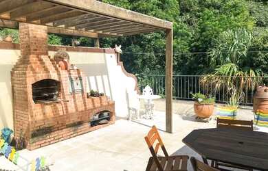 Imagem: O apartamento na cobertura possui 4 Dormitórios, 3 Banheiros