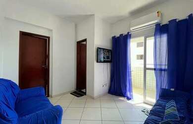 Imagem: O apartamento possui 1 Dormitório, 1 Banheiro, 1 Vaga na garagem