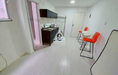 Imagem: A kitnet possui 1 Dormitório, 1 Banheiro, 20m² de Área e