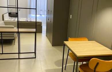 Imagem 4: Loft Em Frente Univali. Ar-condicionado, Imóvel novo, Guarda roupae30m²...