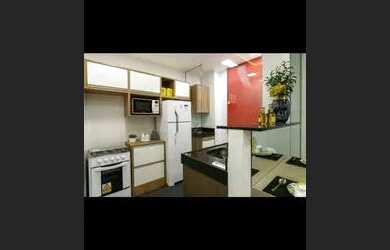 Imagem: O apartamento possui 2 Dormitórios, 1 Banheiro e 1 Vaga na