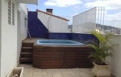 Imagem: O apartamento na cobertura possui 3 Dormitórios, 4 Banheiros