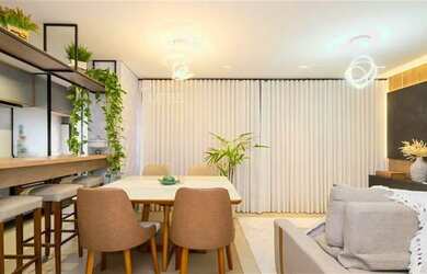 Imagem: O apartamento possui 2 Dormitórios, 3 Banheiros, 2 Vagas na