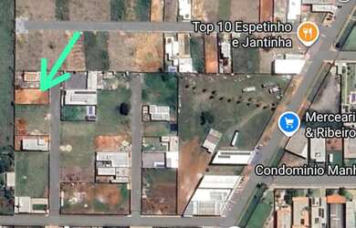 Imagem: O terreno possui 400m² de Área e está localizado em Ponte