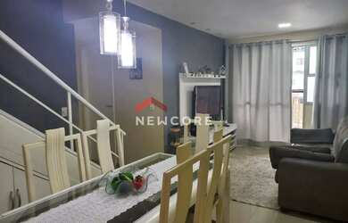 Imagem: O apartamento na cobertura possui 3 Dormitórios, 2 Banheiros