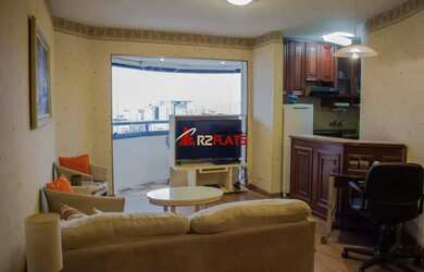 Imagem: O studio possui 1 Dormitório, 1 Banheiro, 1 Vaga na garagem