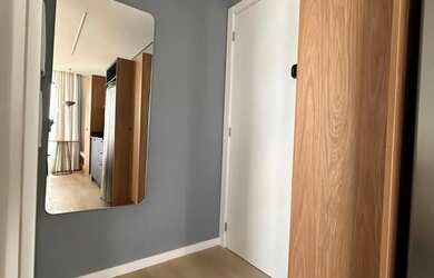 Imagem: A kitnet possui 1 Dormitório, 1 Banheiro, 1 Vaga na garagem