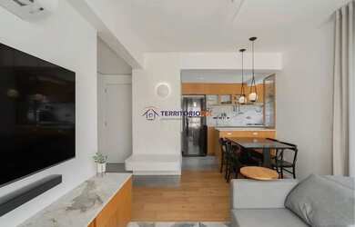 Imagem: O apartamento possui 2 Dormitórios, 2 Banheiros, 1 Vaga na