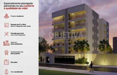 Imagem: O apartamento possui 3 Dormitórios, 2 Banheiros, 2 Vagas na