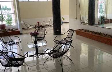 Imagem: A kitnet possui 1 Dormitório, 1 Banheiro, 1 Vaga na garagem