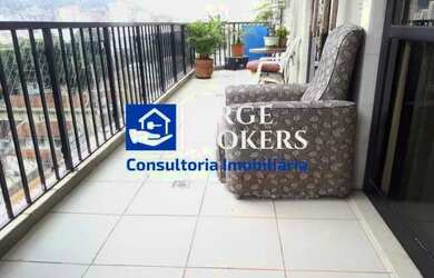 Imagem: O apartamento na cobertura possui 4 Dormitórios, 5 Banheiros