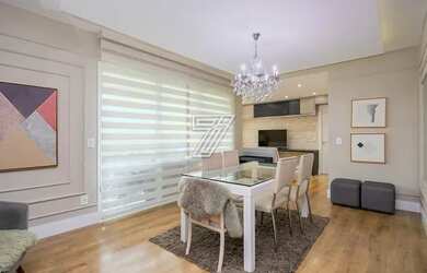 Imagem: O apartamento possui 2 Dormitórios, 3 Banheiros, 2 Vagas na