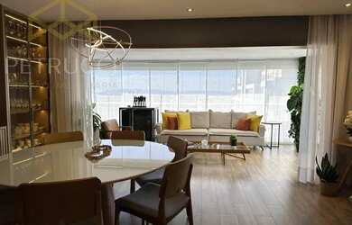 Imagem: O apartamento na cobertura possui 3 Dormitórios, 5 Banheiros