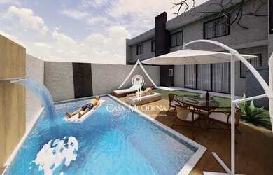 Imagem: A casa possui 2 Dormitórios, 3 Banheiros, 2 Vagas na garagem