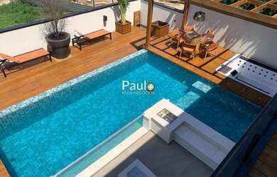 Imagem: A casa em condomínio possui 3 Dormitórios, 2 Banheiros, 4