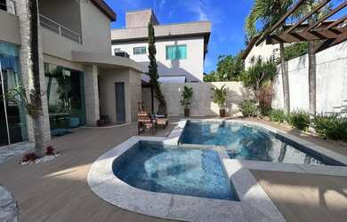 Imagem 13: Casa Alto Padrão 3 Suítes Escritório, Piscina e Área Gourmet Porteira...