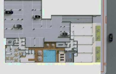 Imagem 14: Residencial Pianezze Içara apartamento 02 dormitórios sendo um suite e sacada