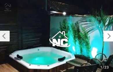 Imagem: A casa possui 2 Dormitórios, 3 Banheiros, 1 Vaga na garagem