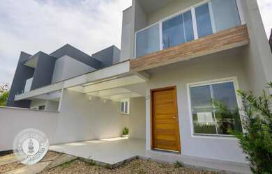 Imagem 3: Sobrado em Indaial. Imóvel mobiliado, Varanda, 99m² de Áreae2 Vagas...