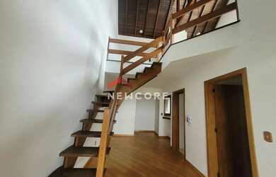 Imagem: O apartamento na cobertura e possui 3 Dormitórios, Suítes