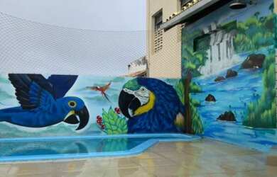 Imagem: O apartamento na cobertura possui 3 Dormitórios, 3 Banheiros