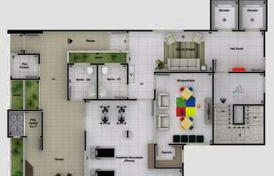 Imagem 5: Apartamento MONTADO - 3 QUARTOS - SANTA MÔNICA