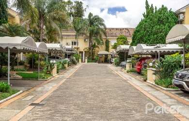 Imagem: A casa em condomínio possui 3 Dormitórios, 4 Banheiros, 1