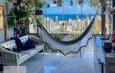 Imagem: O apartamento na cobertura possui 1 Dormitório, 3 Banheiros