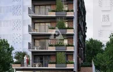 Imagem: O apartamento na cobertura possui 2 Dormitórios, 1 Banheiro