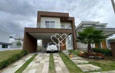 Imagem: A casa em condomínio possui 3 Dormitórios, 3 Banheiros, 2