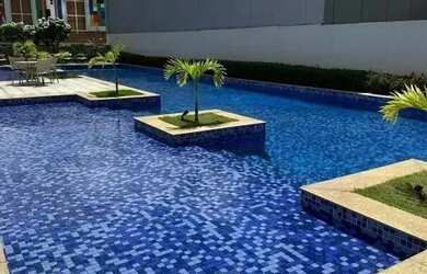 Imagem: O apartamento possui 1 Dormitório, 1 Banheiro, 1 Vaga na garagem