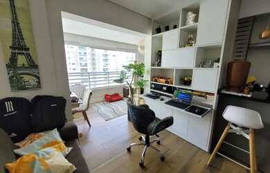 Imagem: O apartamento possui 2 Dormitórios, 2 Banheiros, 1 Vaga na