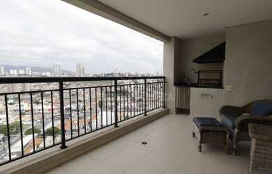 Imagem 3: Apto 79m2 - Andar alto- vista livre - Piso Laminado Durafloor na sala...